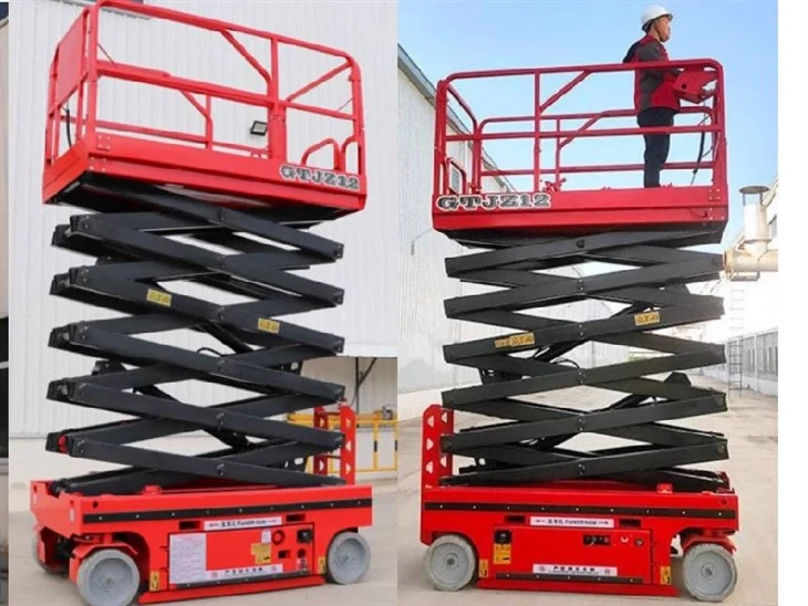 SJYZ0.3T -6 M mobilná zdvíhacia platforma/hydraulický lezecký výťah/letecký výťah